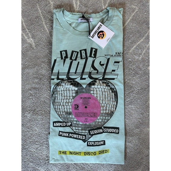DAYDREAMER Women's - XL -Pure Noise VoL. 2 Merch Graphic Tee Icy Moon - Picture 2 of 8